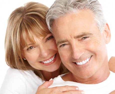 North Sydney Dentist Teeth whitening.2jpg An elderly couple hugging and smiling for the camera